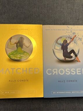 Match by Ally Condie — Gold Cover with Red Accent